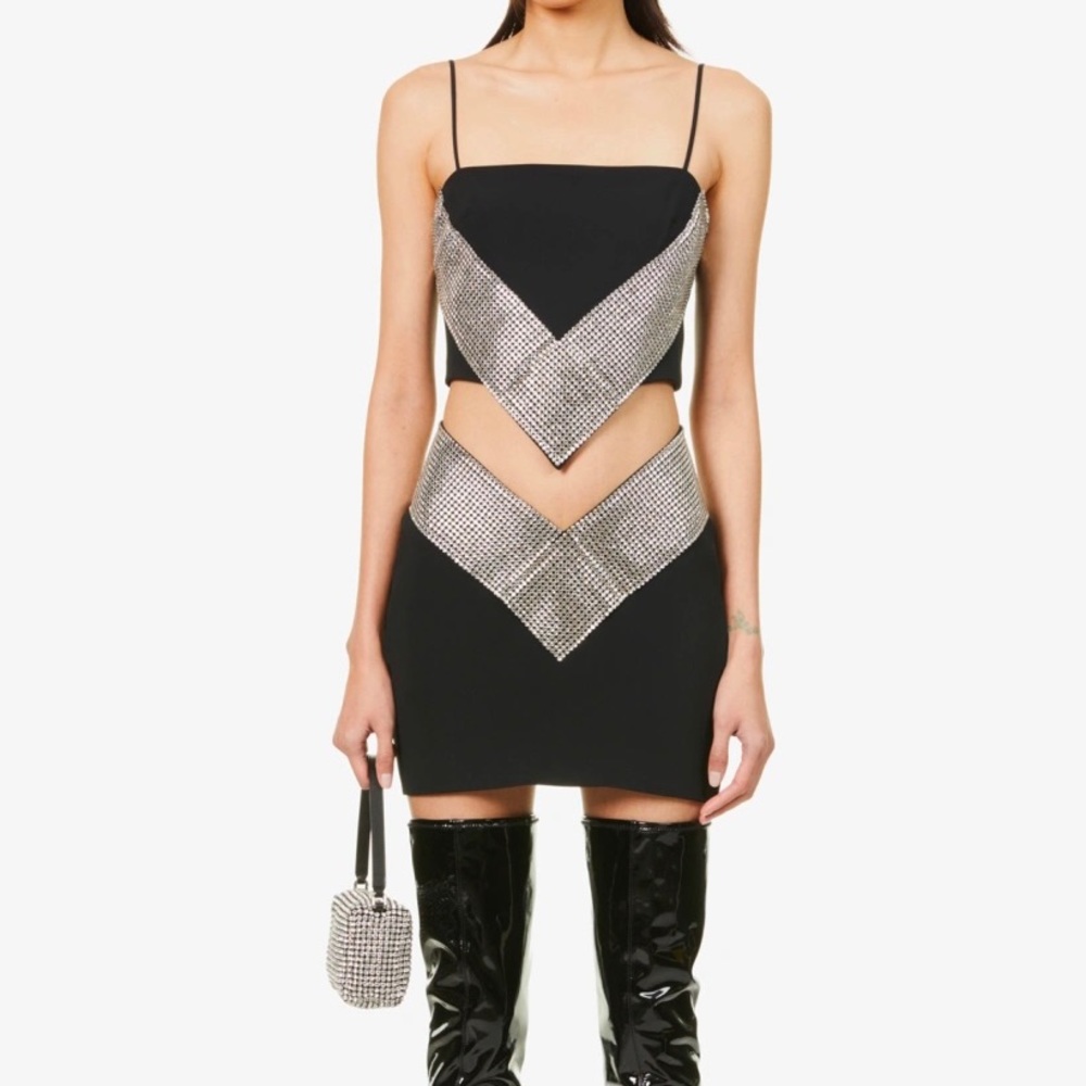 ISO!! David Koma mini skirt set